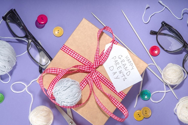 Premium embroidery kit in box